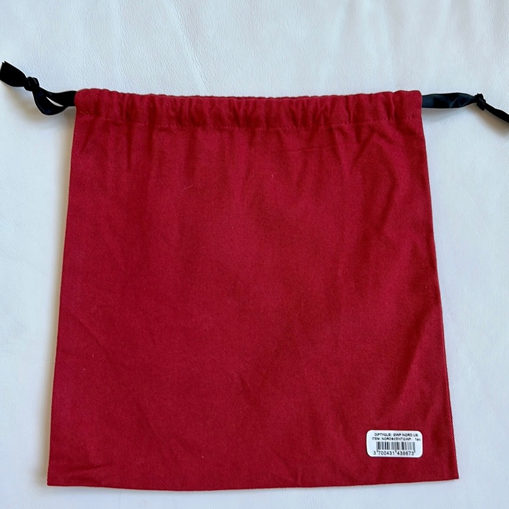 Diptyque Red Drawstring Bag - Picture 2 of 4